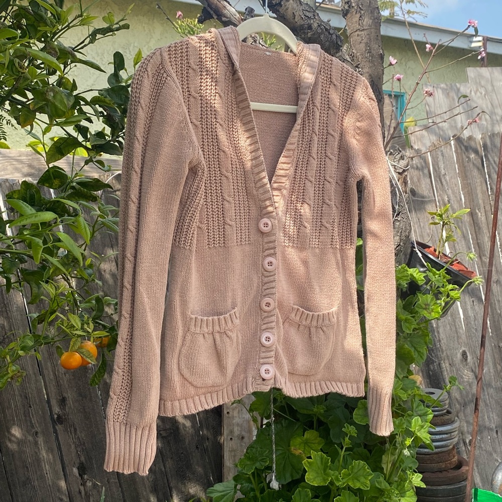 Woman’s knitted cardigan